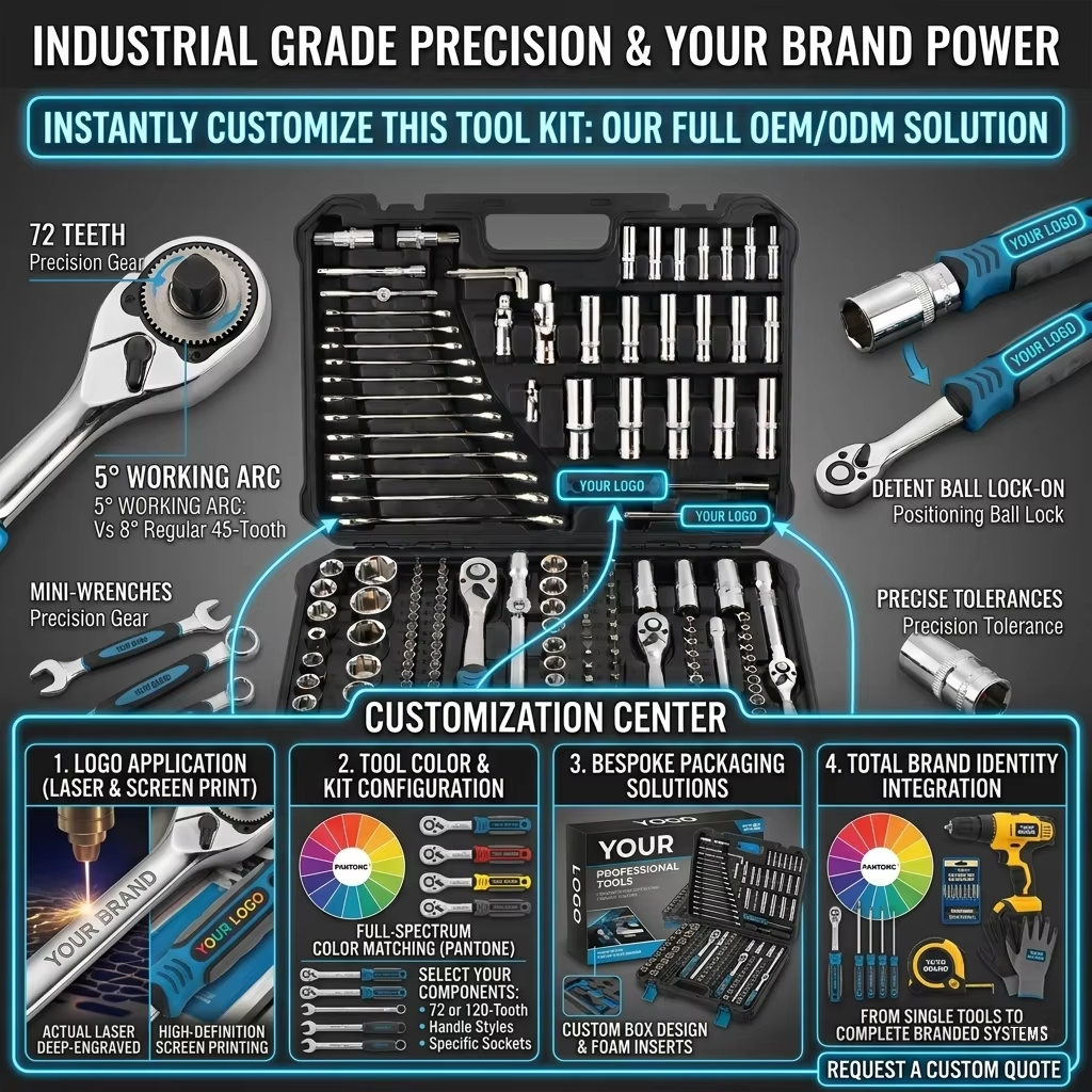 Professional Grade Multi-Purpose Hand Tool Set